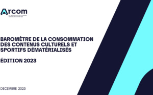 L'Arcom s'intéresse aux pratiques des consommateurs de biens culturels en ligne